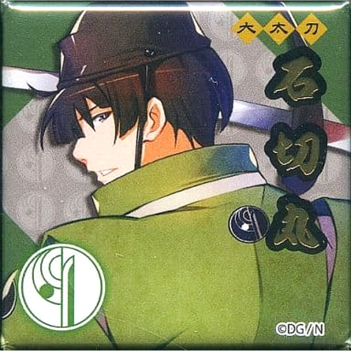 Touken Ranbu ONLINE Ishikirimaru Trading Badge Collection Vol.2 Buttons [USED]