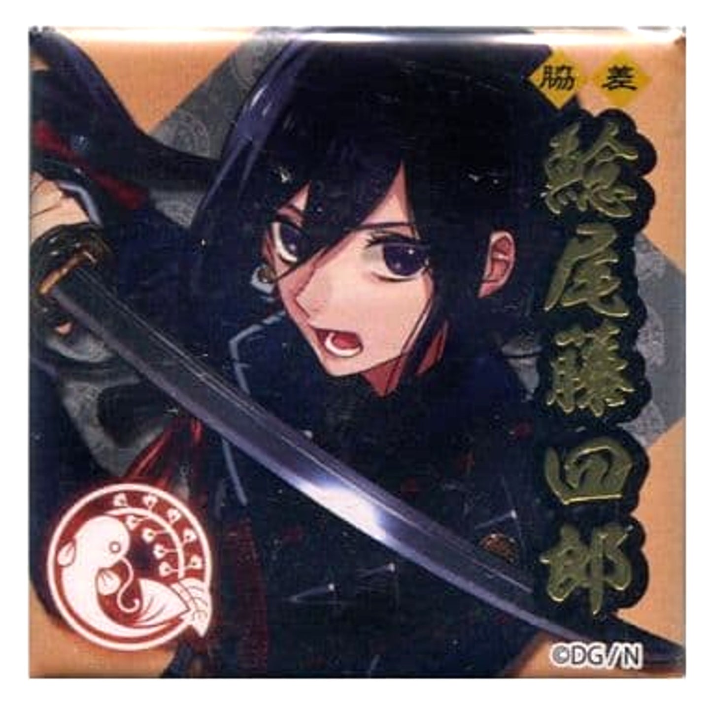 Touken Ranbu ONLINE Namazuo Toushiro Trading Badge Collection Vol.2 Buttons [USED]