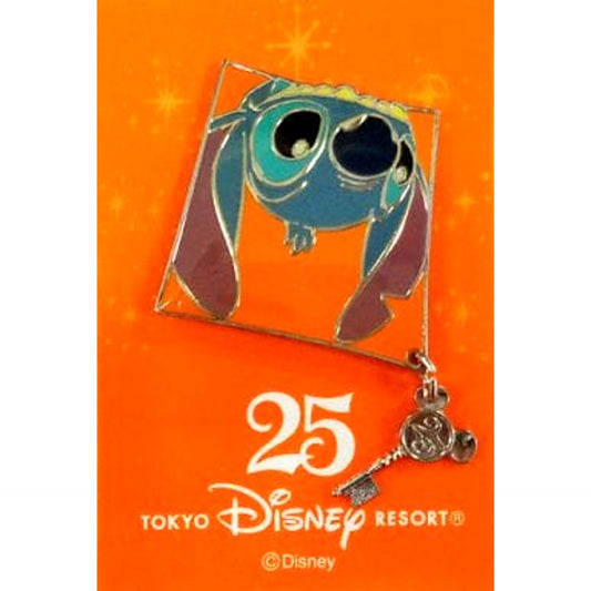 Lilo & Stitch Stitch Original Pin Tokyo Disney Resort Limited 25th Anniversary Commemorative Items Distributed to Visitors Other-Goods [USED]