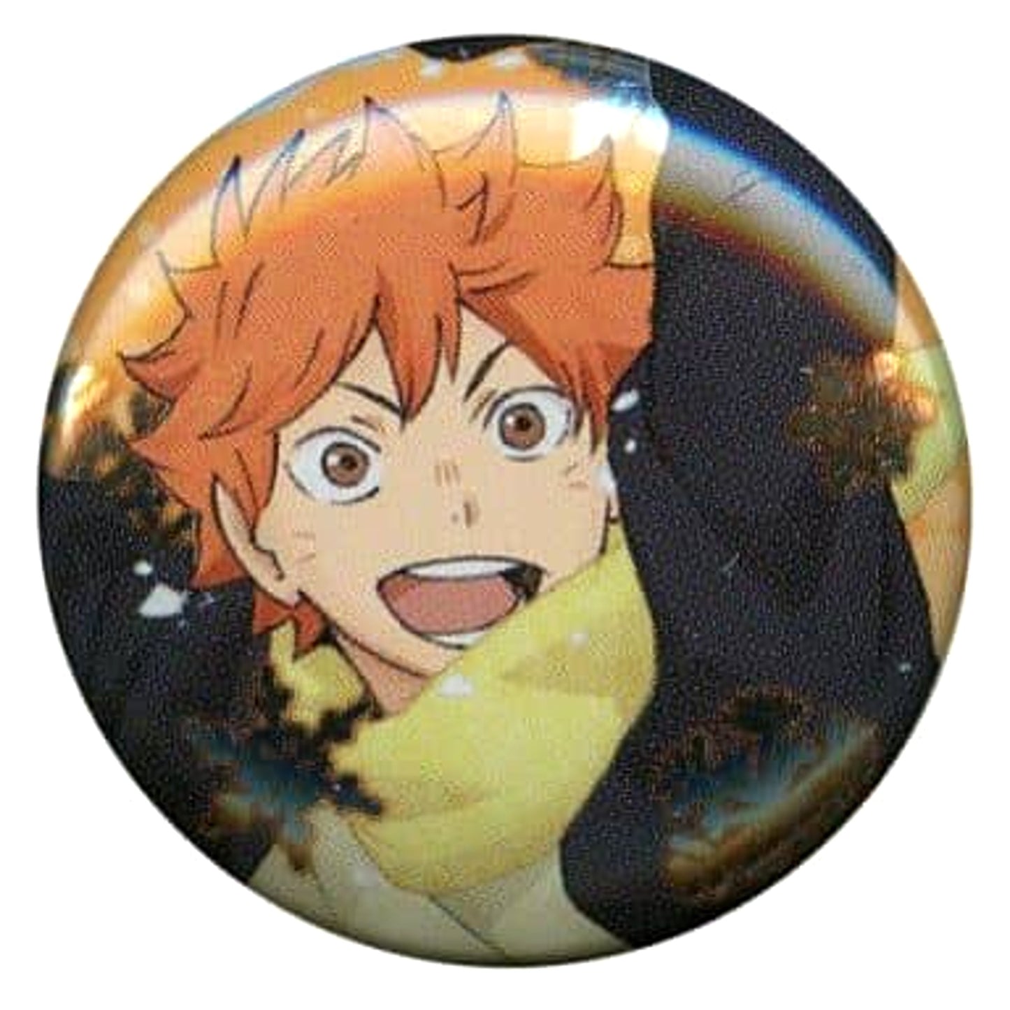 Haikyu!! Shoyo Hinata Character Badge Collection Winter Ver. Buttons [USED]