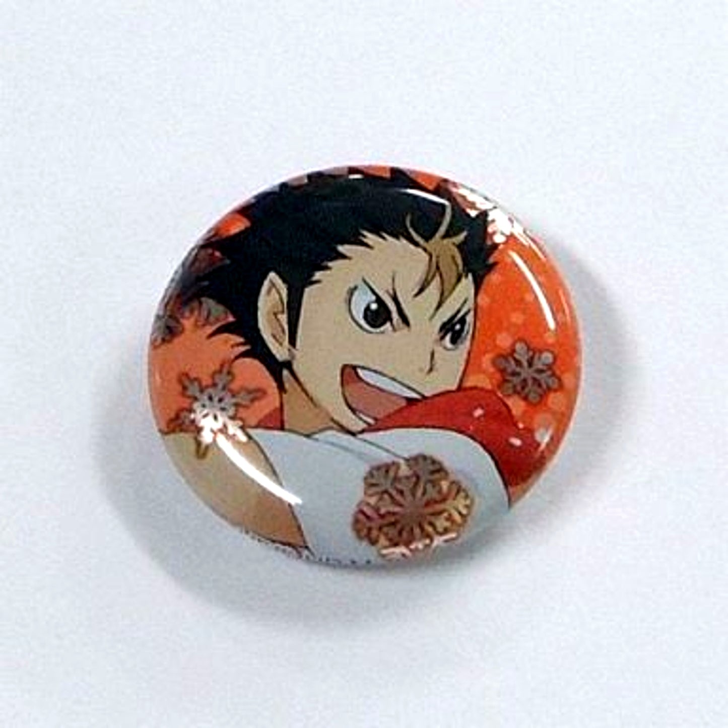 Yu Nishinoya Haikyu!! Character Badge Collection Winter Ver. [USED]