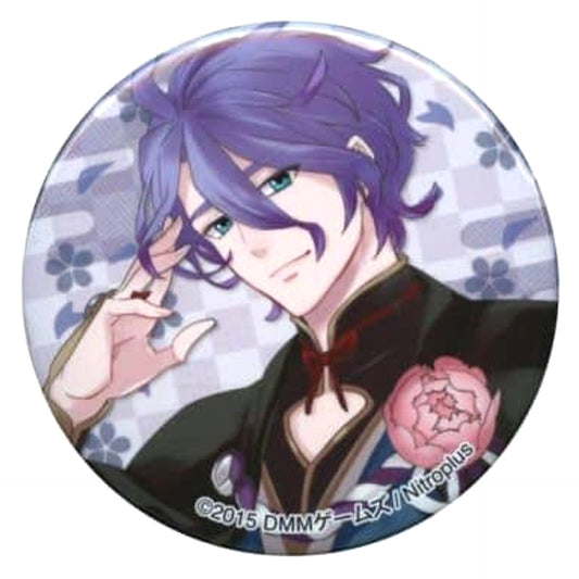 Touken Ranbu ONLINE Kasen Kanesada Can Badge Collection Part 1 Buttons [USED]