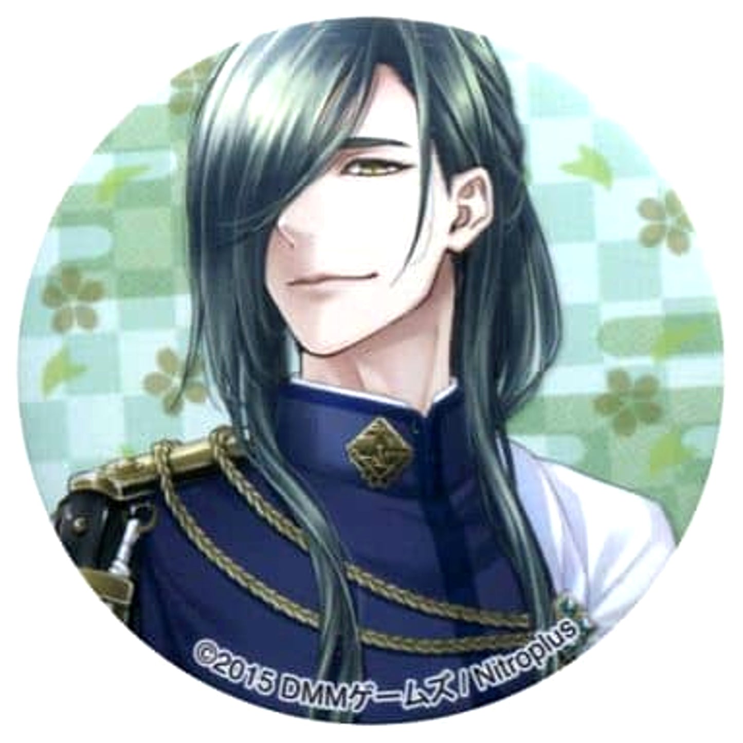 Touken Ranbu ONLINE Nikkari Aoe Can Badge Collection Part 2 Buttons [USED]