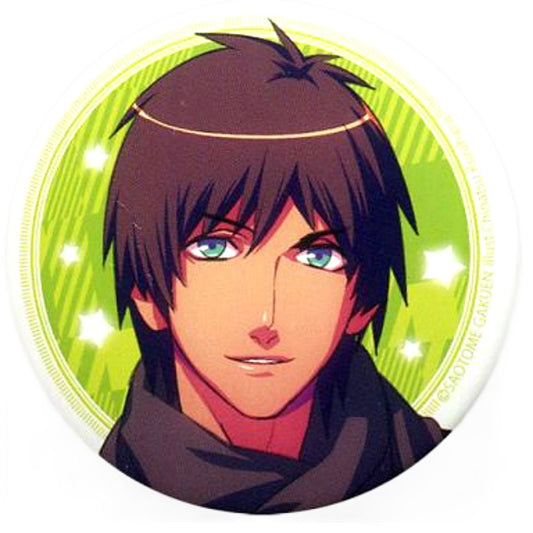 Cecil Aijima Star Background Uta no Prince Sama Trading Tin Badge History Ver.4 SHINING STORE Limited Can Badge [USED]