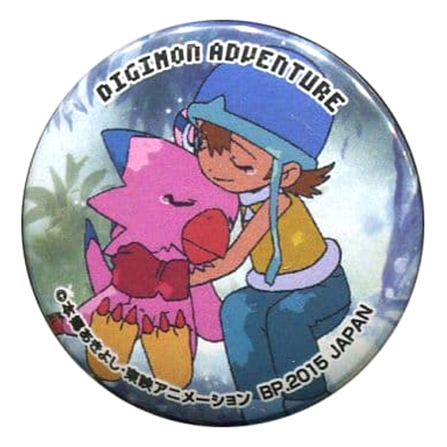 Digimon Adventure Sora Piyomon Ichiban Kuji MINI Can Badge Buttons [USED]