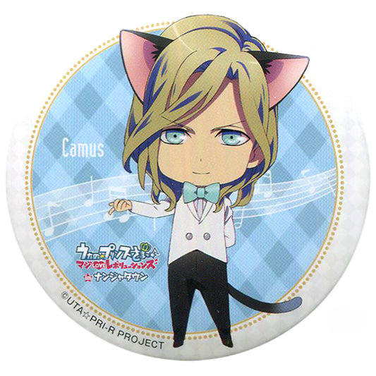 Camus Uta no Prince Sama Maji Love Revolutions In Namja Town 2015 Garapon Prize C Can Badge [USED]