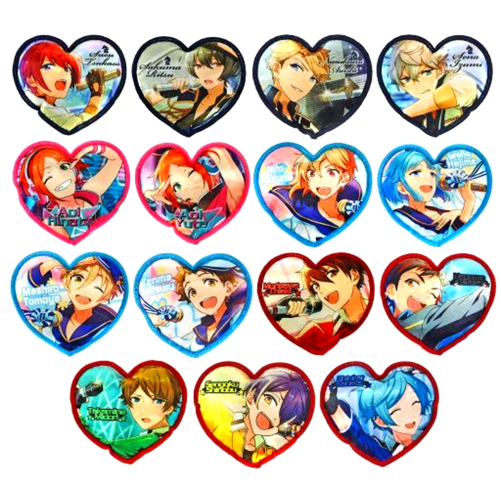 Set of 15 B Box Ensemble Stars! Cushion Badge [USED]
