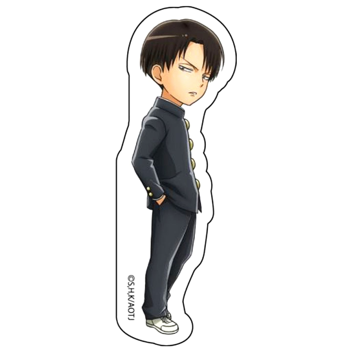 Levi Attack on Titan: Junior High Acrylic Badge [USED]