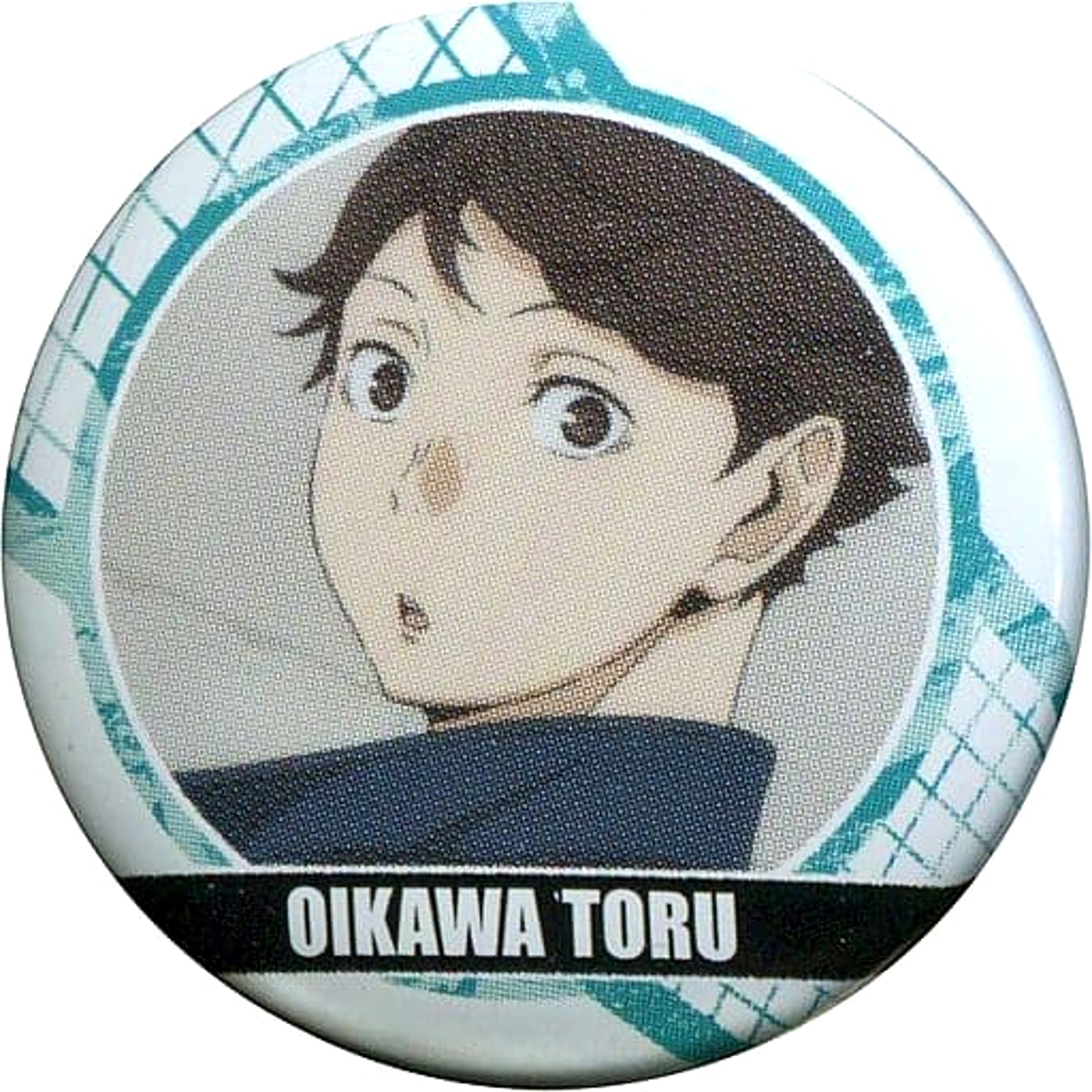 Haikyu!! the Movie: The Winner and the Loser Toru Oikawa Middle School Students Secret Can Badge Theater Limited 2nd Week Visitors Gift Buttons [USED]