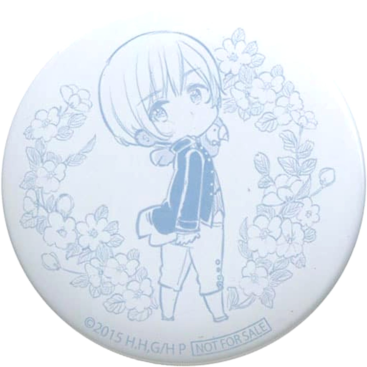 Hetalia The World Twinkle Iceland E Can Badge DVD Preorder Exclusive Anime Distribution Start Commemorative Campaign Fair Bonus Buttons [USED]