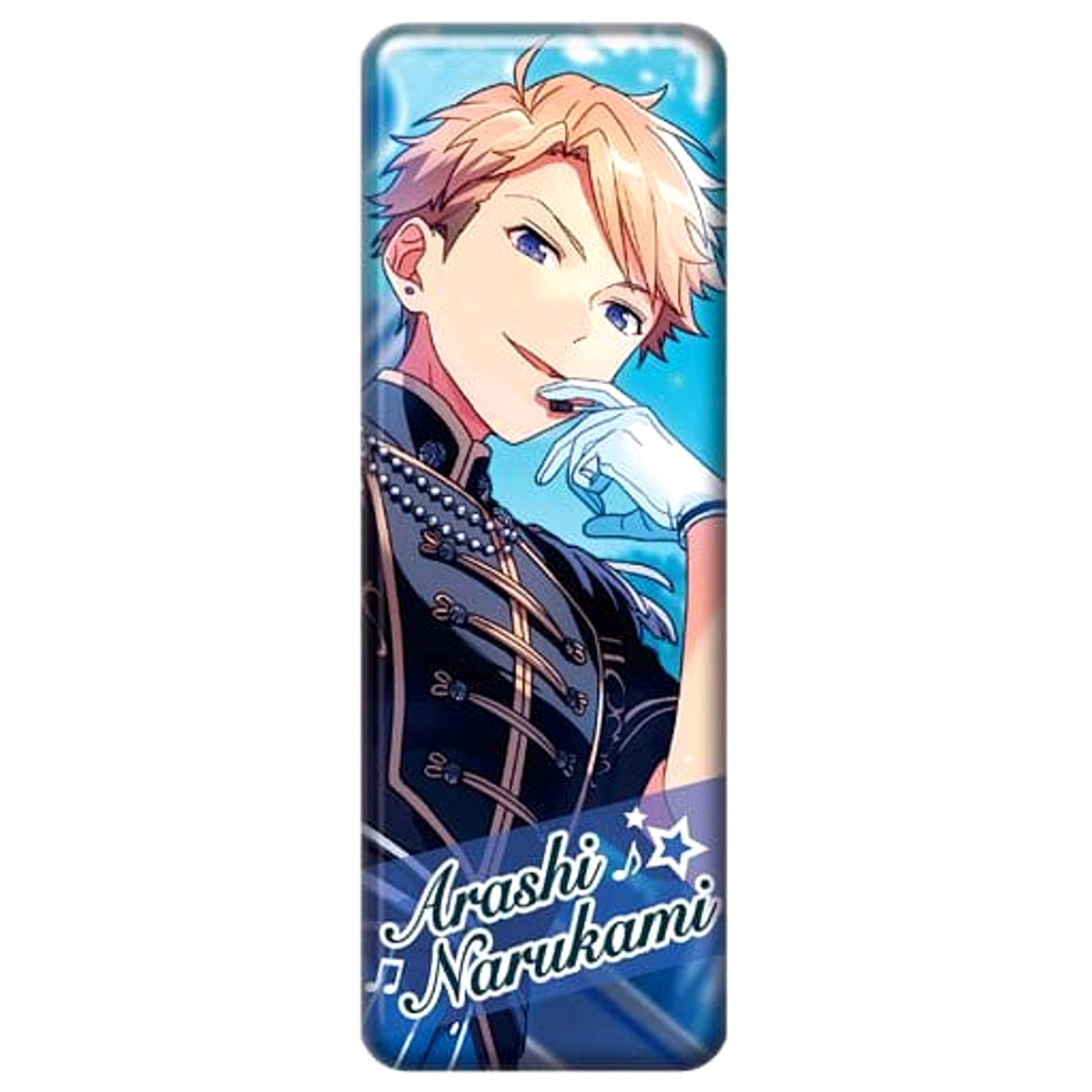 Ensemble Stars! Arashi Narukami Long Can Badge Collection 1 Buttons [USED]