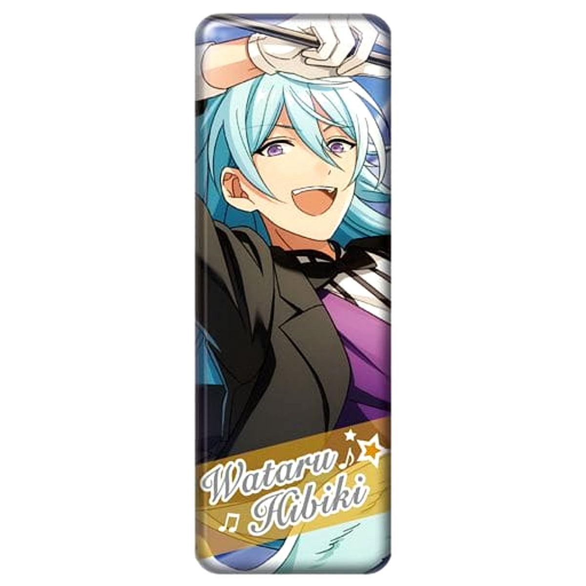 Ensemble Stars! Wataru Hibiki Long Can Badge Collection 1 Buttons [USED]