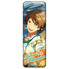 Ensemble Stars! Midori Takamine Long Can Badge Collection 2 Buttons [USED]