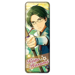 Ensemble Stars! Keito Hasumi Long Can Badge Collection 2 Buttons [USED]