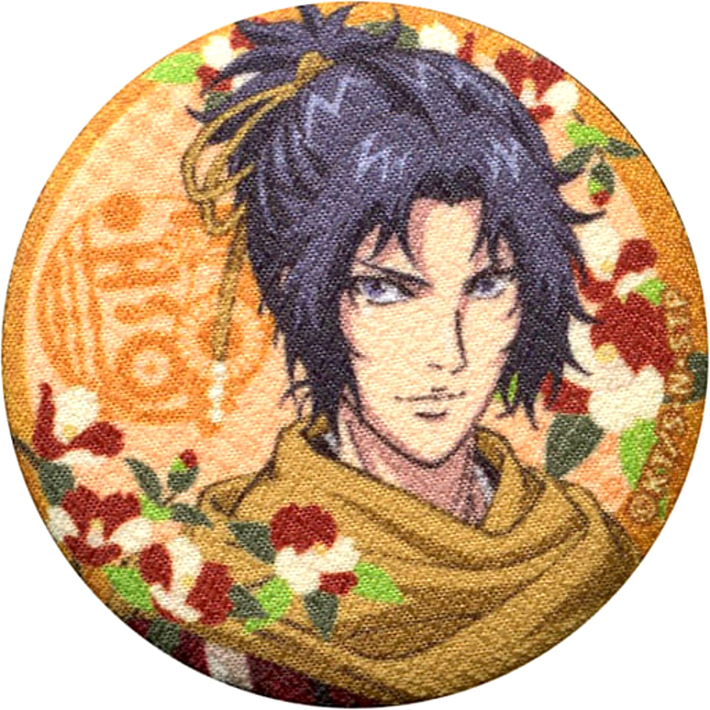 The New Prince of Tennis Seiichi Yukiumura Cross Can Badge Collection Buttons [USED]