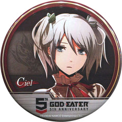 God Eater Ciel Es Series Nino Trading Badge Collection God Eater 5th Anniversary Limited Buttons [USED]