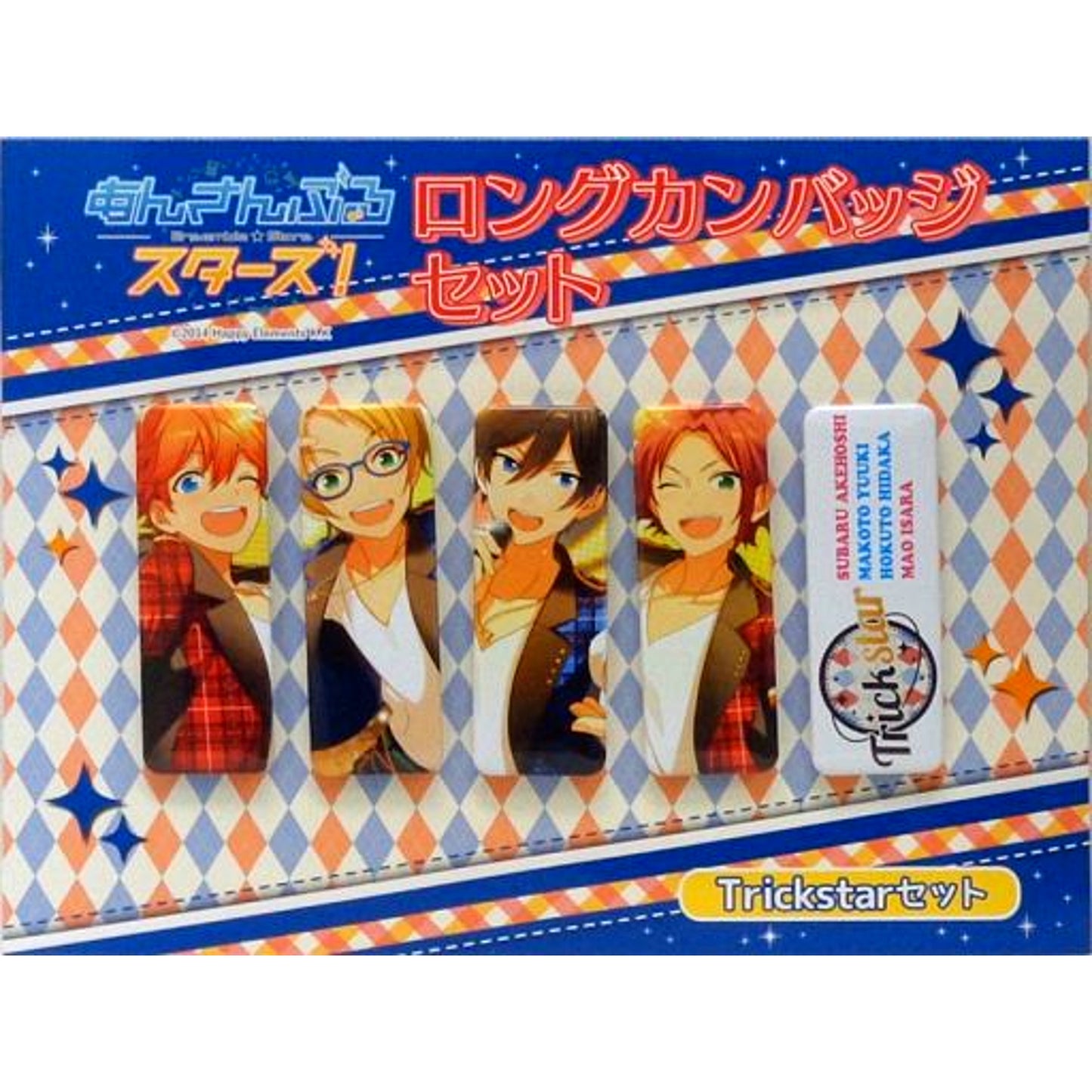 Trickstar Set Long Badge Set Ensemble Stars! [USED]