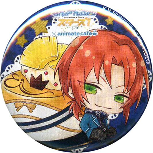 Ensemble Stars! Leo Tsukinaga Trading Can Badge Part 2 animate cafe Limited Buttons [USED]