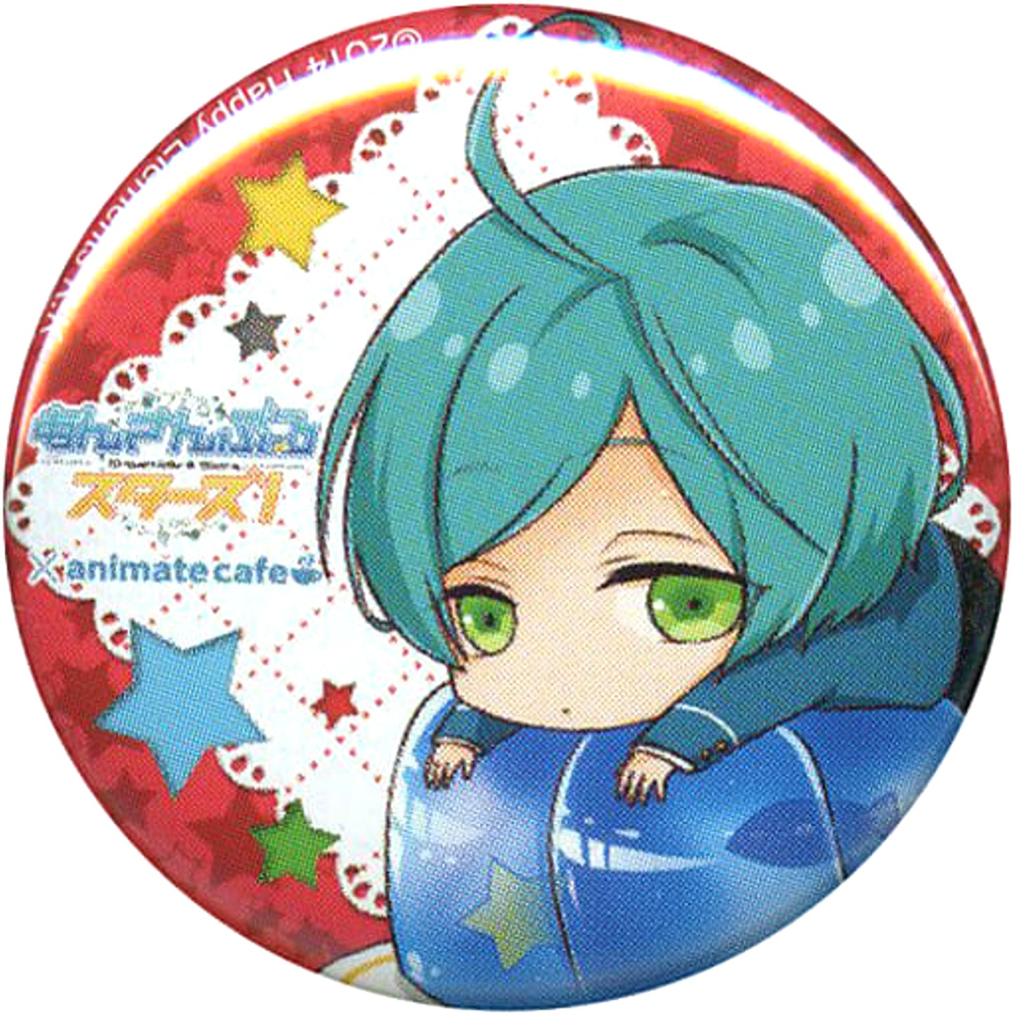 Ensemble Stars! Kanata Shinkai Trading Can Badge Part 2 animate cafe Limited Buttons [USED]