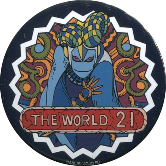 JoJo's Bizarre Adventure Part 3: Stardust Crusaders The World Can Badge Special Event The Last Crusaders Exclusive Buttons [USED]