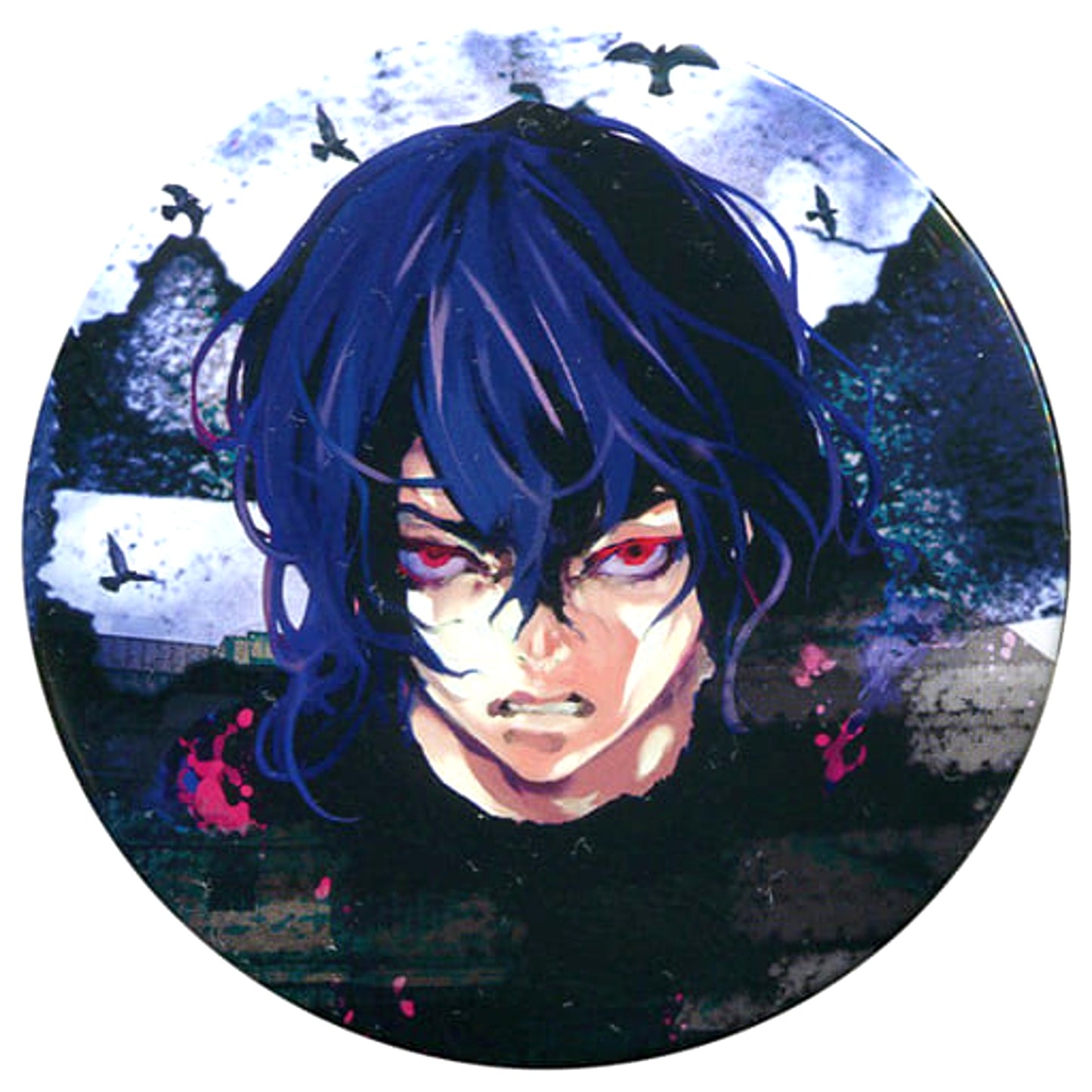 Tokyo Ghoul Ayato Kirishima Collection Can Badge Buttons [USED]