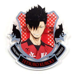 Haikyu!! Tetsuro Kuroo Acrylic Badge Collection Trial Admission Meeting 2015Ver. Karasuno High School Volleyball Club Trial Membership Limited Buttons [USED]