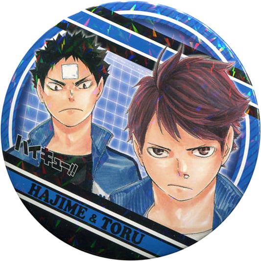 Haikyu!! Hajime Iwaizumi Toru Oikawa Rhea Can Badge Collection Jump Shop Limited Buttons [USED]