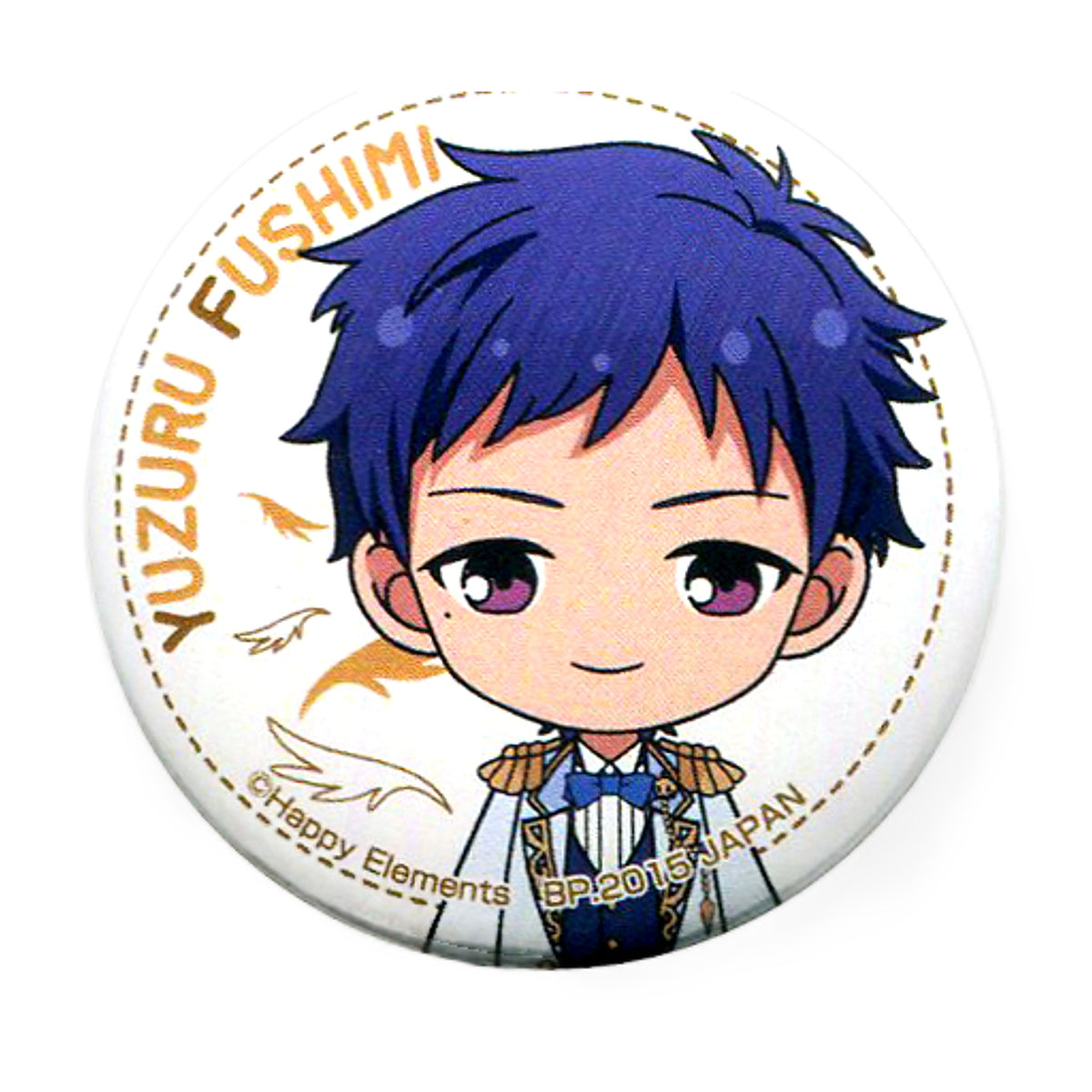 Yuzuru Fushimi Ensemble Stars! Ichiban Kuji MINI Can Badge Omikuji Can Badge [USED]