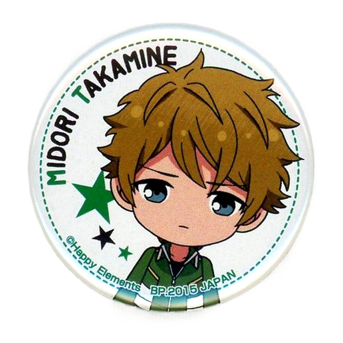 Midori Takamine Ensemble Stars! Ichiban Kuji MINI Can Badge Omikuji Can Badge [USED]