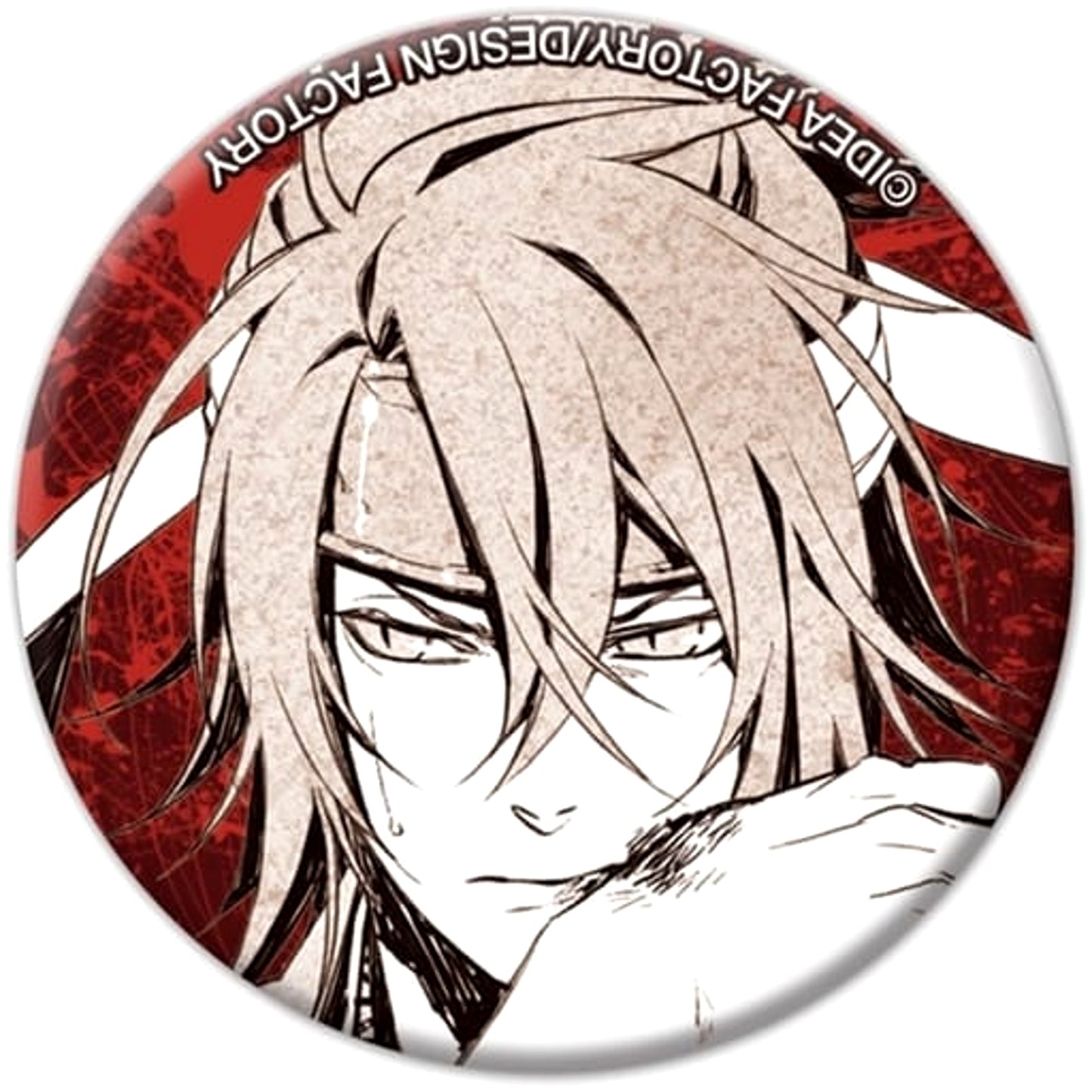Soshi Okita Monochrome Hakuouki Japanese Style Button Collection Vol.1 Otomate Limited [USED]