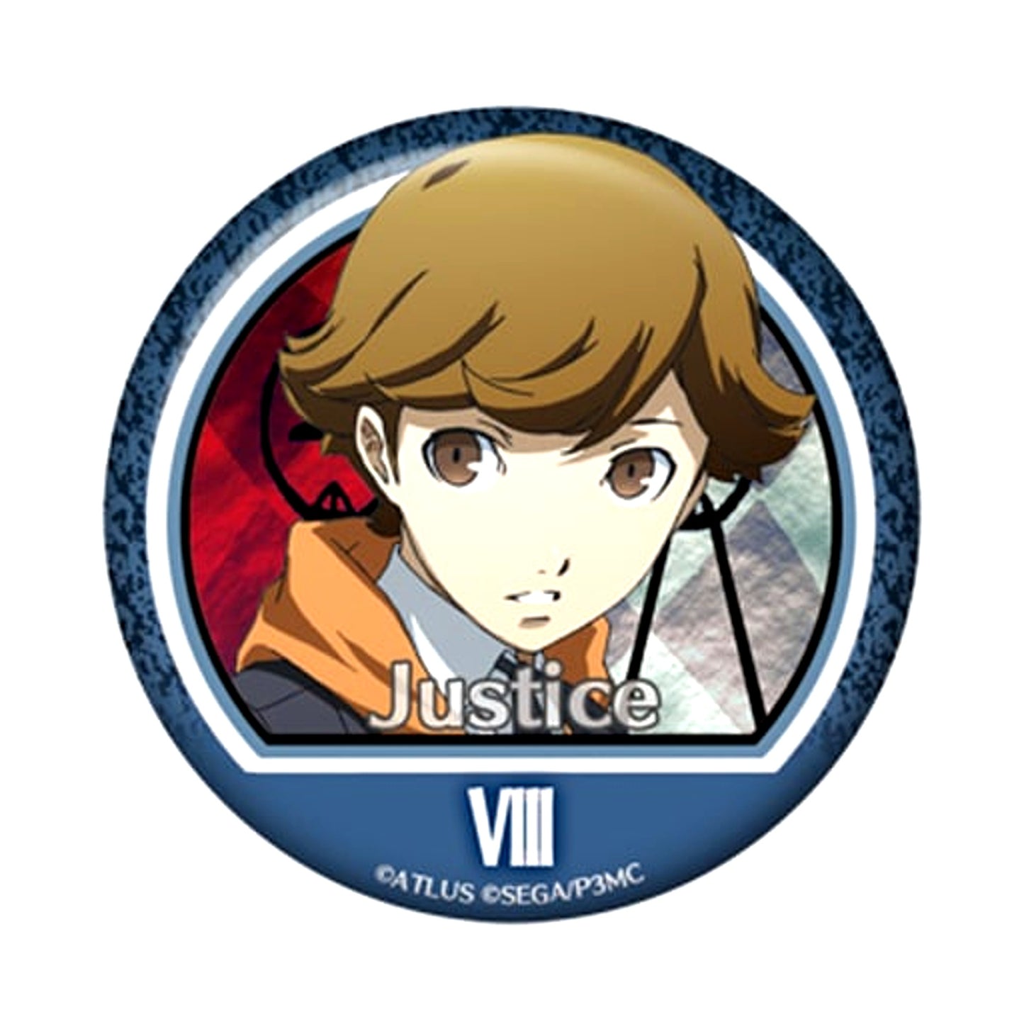 Ken Amada Persona 3 The Movie Trading Button [USED]