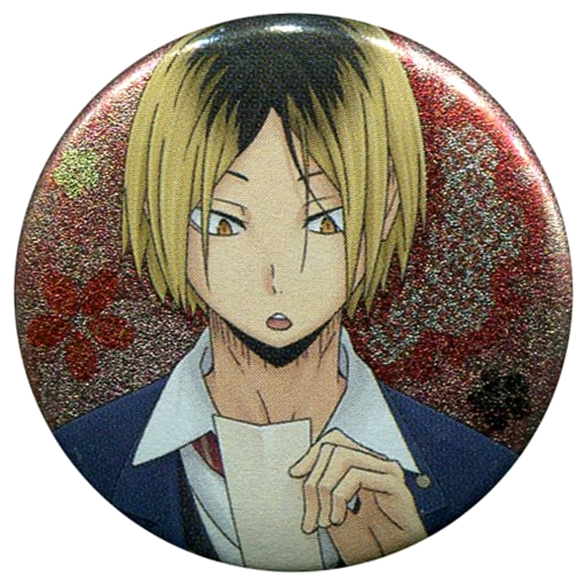 Haikyu!! Kenma Kozume Ichiban Omikuji Can Badge Second Season! Special Can Badge Prize A Buttons [USED]