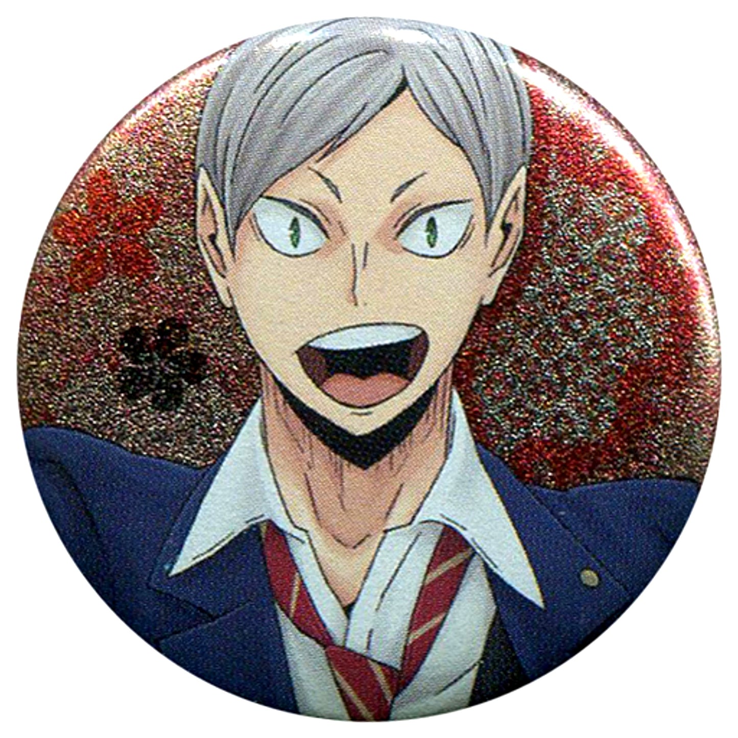 Lev Haiba Haikyu!! Special Button Ichiban Omikuji Button Second Season! A Prize [USED]