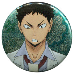 Haikyu!! Hajime Iwaizumi Ichiban Omikuji Can Badge Second Season! Special Can Badge Prize A Buttons [USED]