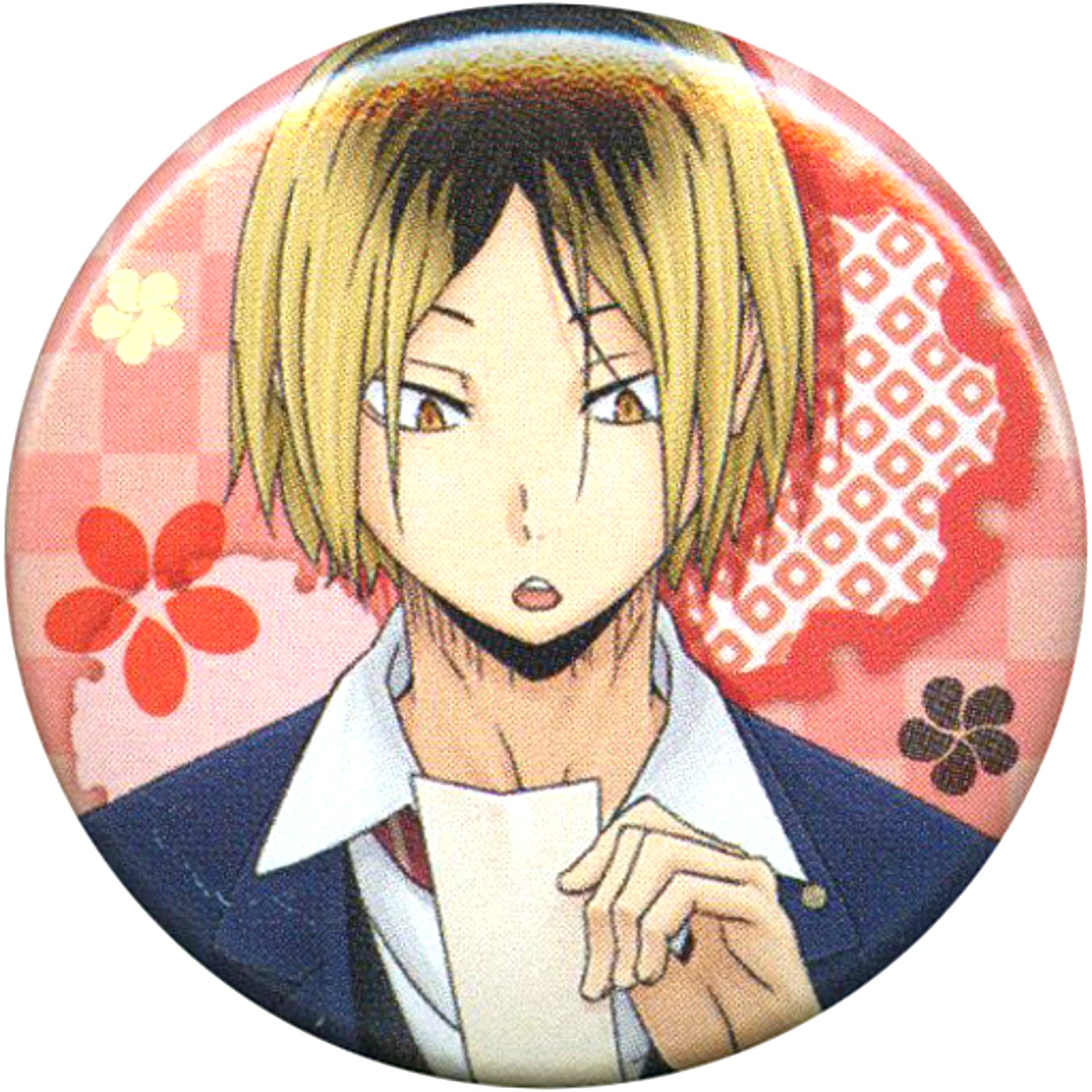 Kenma Kozume Haikyu!! Button Prize B Ichiban Omikuji Button Second Season! [USED]