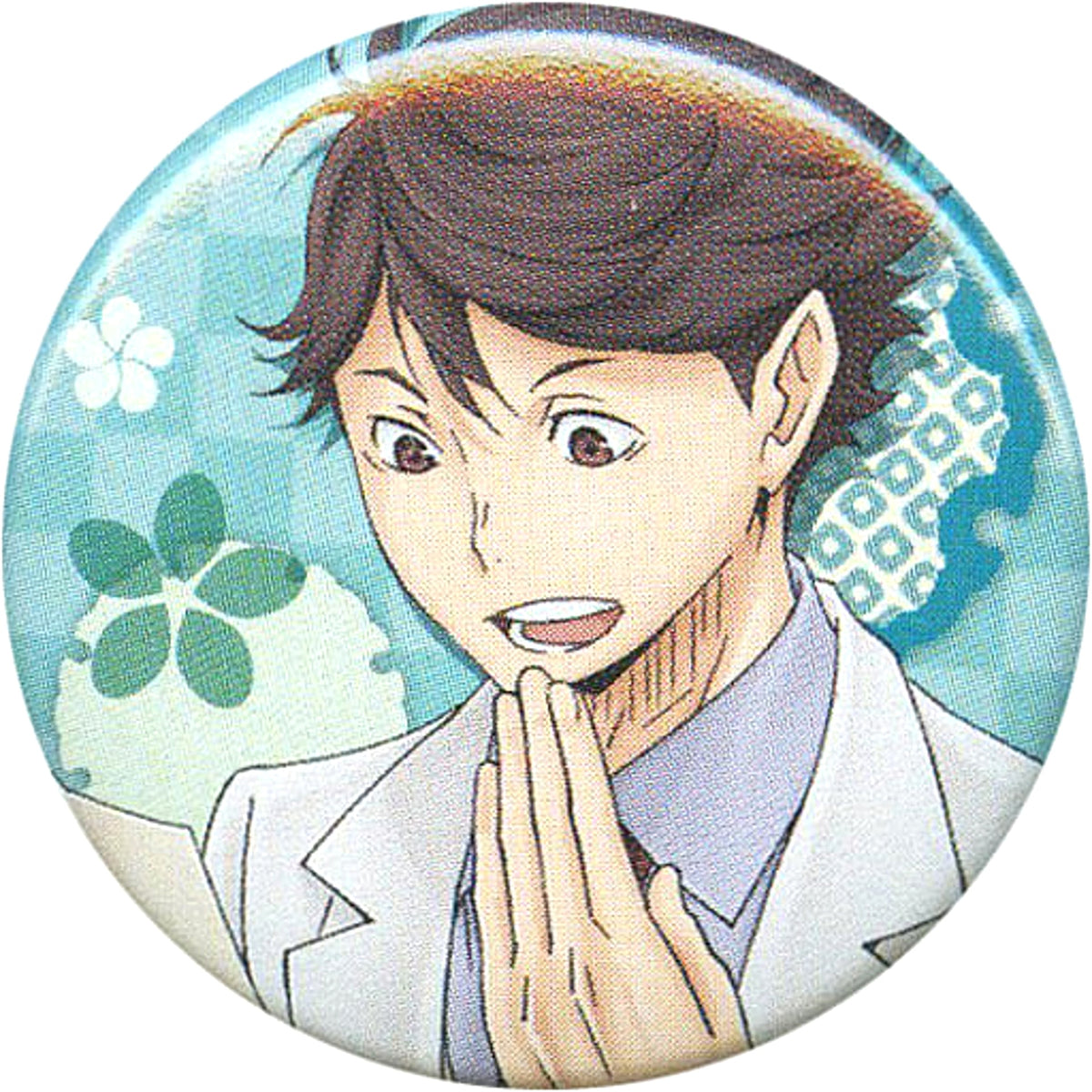 Haikyu!! Toru Oikawa Ichiban Omikuji Second Season! Can Badge Prize B Buttons [USED]