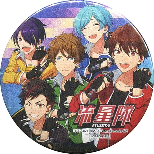 Ensemble Stars! Ryuseitai Jacket Pattern Can Badge animate Limited Unit Song CD Vol.5 Purchase Bonus Buttons [USED]