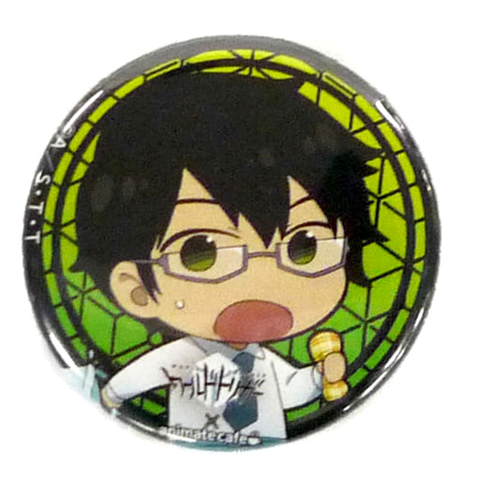 World Trigger Osamu Mikumo Trading Can Badge animate cafe Limited Buttons [USED]
