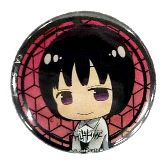 World Trigger Chika Amatori Trading Can Badge animate cafe Limited Buttons [USED]
