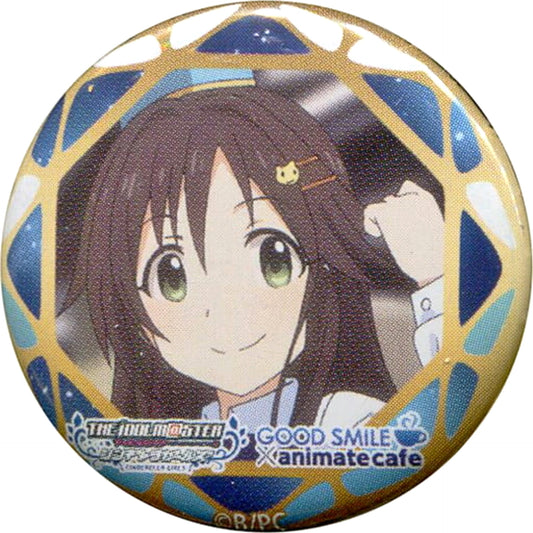 THE IDOLM@STER Cinderella Girls Himekawa Yuki Trading Can Badge B Good Smile animatecafe Limited Buttons [USED]