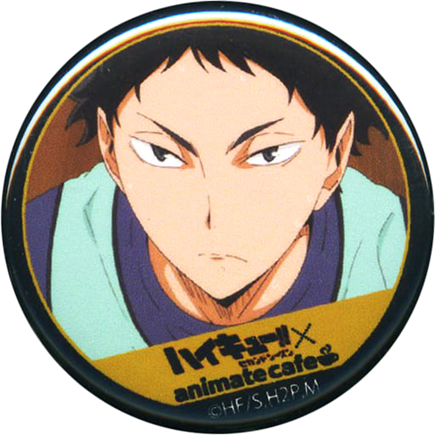 Keiji Akaashi Haikyu!! Season 2 Random Button animate cafe Limited [USED]