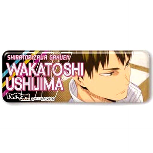 Wakatoshi Ushijima Haikyu Second Season Long Button Collection 3 [USED]