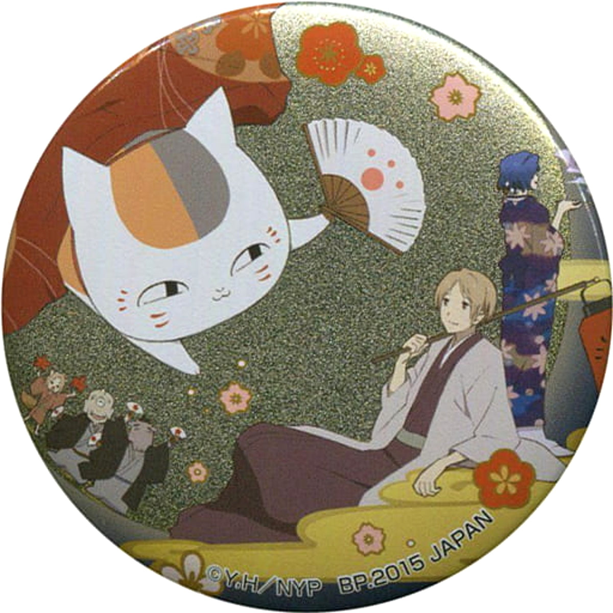 Natsume's Book of Friends Nyanko-sensei & Others Special Can Badge Ichiban Omikuji Special Can Badge Last One Prize Buttons [USED]