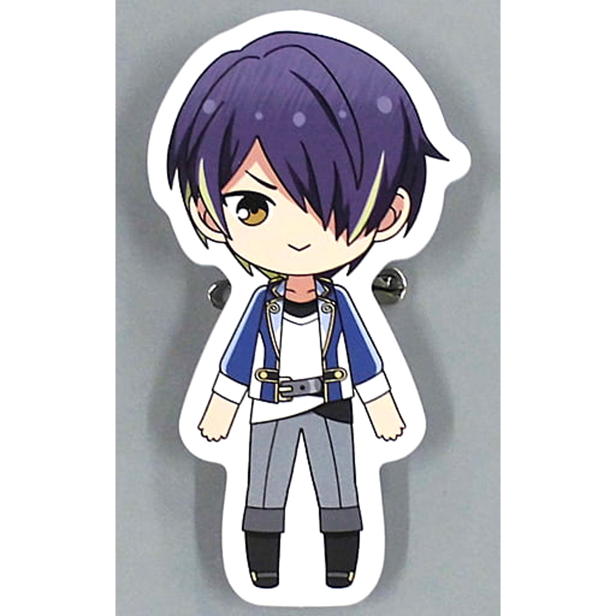 Ensemble Stars! Shinobu Sengoku Die Cut Board Badge Vol.1 Adores Limited Buttons [USED]