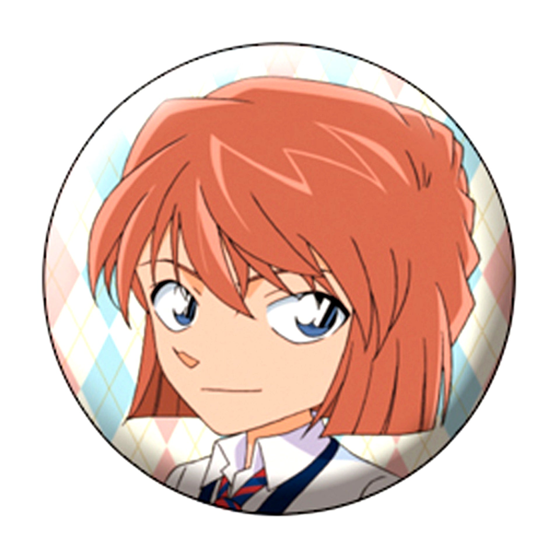 Ai Haibara Book Detective Conan Character Badge Collection with Card Full of Haibara [USED]