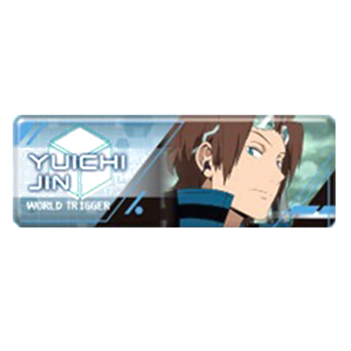 World Trigger Yuichi Jin Long Can Badge Collection Buttons [USED]