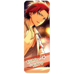Ensemble Stars! Kuro Kiryu Long Can Badge Collection 3 Buttons [USED]