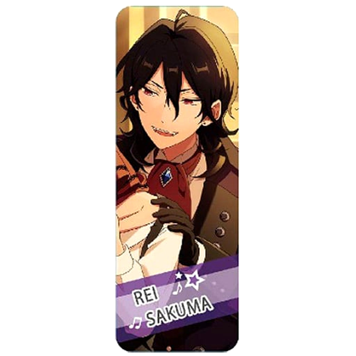 Ensemble Stars! Rei Sakuma Long Can Badge Collection 4 Buttons [USED]