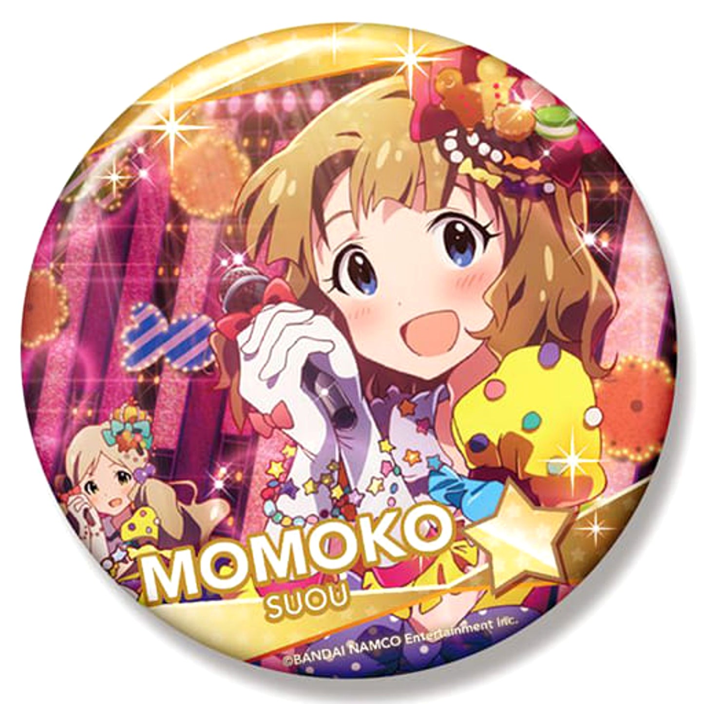 Momoko Suo THE IDOLM@STER Million Live! Big Button [USED]