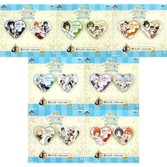 IDOLiSH7 Iori Izumi & Others Ichiban Kuji Idolish7 VS Trigger Idolish7 Ver. Can Badge White Side Prize J All 14 Types Set Buttons [USED]